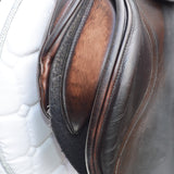 Kontact Lite Monoflap Jump Saddle 17.5" Medium, Brown (SKU442)