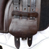 GFS Transition PX Jump Saddle S706, Adjustable Gullet - 16.5" Brown (SKU556) - BUY IT NOW