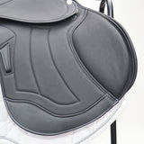 Albion K4 Sport Dual-Flap Jump saddle - 17" MW  (Adjusta Model) Black (SKU424) NEW - BUY IT NOW