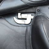 Bates Artiste Dressage Saddle - Size 1 (17-17.5") Black (Easy Change System) (SKU358) - BUY IT NOW