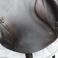 Kontact Lite Monoflap Jump Saddle 17.5" Medium, Brown (SKU442)