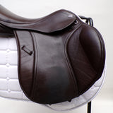 GFS Transition PX Jump Saddle S706, Adjustable Gullet - 16.5" Brown (SKU556) - BUY IT NOW