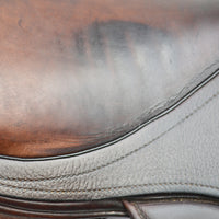 Kontact Lite Monoflap Jump Saddle 17.5" Medium, Brown (SKU442)