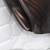 Kontact Lite Monoflap Jump Saddle 17.5" Medium, Brown (SKU442)