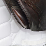 Kontact Lite Monoflap Jump Saddle 17.5" Medium, Brown (SKU442)