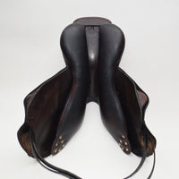 Kontact Lite Monoflap Jump Saddle 17.5" Medium, Brown (SKU442)