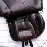 GFS Transition PX Jump Saddle S706, Adjustable Gullet - 16.5" Brown (SKU556) - BUY IT NOW