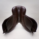 GFS Transition PX Jump Saddle S706, Adjustable Gullet - 16.5" Brown (SKU556) - BUY IT NOW
