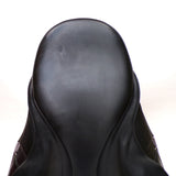 Bates Innova Dressage Saddle (Flocked) - Size 1 (17-17.5") Black (Easy Change System) (SKU417) - BUY IT NOW