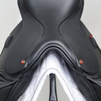 Albion K2 CC (Cob/Connemara) Jump Saddle - 16.5" Wide (Adjusta Model) Black (SKU429)