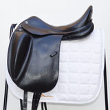 Prestige X-Helen K Dressage Saddle , 18" 34cm (MW, Black (SKU509)