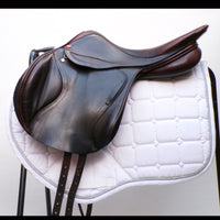 Kontact Lite Monoflap Jump Saddle 17.5" Medium, Brown (SKU442)