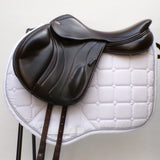 Fairfax Andrew Hoy Monoflap XC Saddle, Adjustable, 17", Brown (SKU294)
