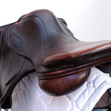 Kontact Lite Monoflap Jump Saddle 17.5" Medium, Brown (SKU442)
