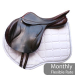 Kontact Lite Monoflap Jump Saddle 17.5" Medium, Brown (SKU442)