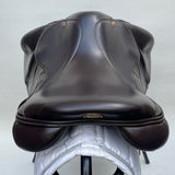 Fairfax Andrew Hoy Monoflap XC Saddle, Adjustable, 17", Brown (SKU294)