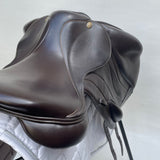 Fairfax Andrew Hoy Monoflap XC Saddle, Adjustable, 17", Brown (SKU294)