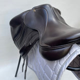 Fairfax Andrew Hoy Monoflap XC Saddle, Adjustable, 17", Brown (SKU294)