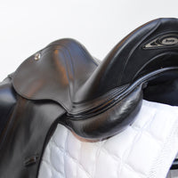 Prestige X-Helen K Dressage Saddle , 18" 34cm (MW, Black (SKU509)