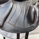 Fairfax Andrew Hoy Monoflap XC Saddle, Adjustable, 17", Brown (SKU294)