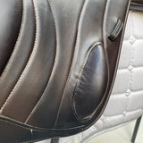 Fairfax Andrew Hoy Monoflap XC Saddle, Adjustable, 17", Brown (SKU294)