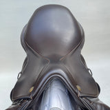 Fairfax Andrew Hoy Monoflap XC Saddle, Adjustable, 17", Brown (SKU294)