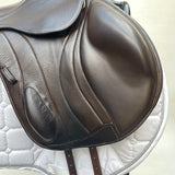 Fairfax Andrew Hoy Monoflap XC Saddle, Adjustable, 17", Brown (SKU294)