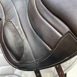 Fairfax Andrew Hoy Monoflap XC Saddle, Adjustable, 17", Brown (SKU294)
