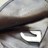 Fairfax Andrew Hoy Monoflap XC Saddle, Adjustable, 17", Brown (SKU294)