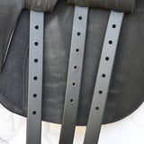 Wintec 500 WIDE All Purpose Saddle, HART - Black (Easy Change System) 16.5" (SKU459)