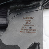 Albion K2 Jump saddle, HOOP TREE, 16.5", Wide (Adjusta Model), Black (SKU427) NEW