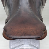 Albion Kontact Lite Monoflap Jump Saddle 17.5" Medium, Brown (SKU470)