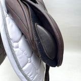 Albion Kontact Lite Monoflap Jump Saddle 17.5" Medium, Brown (SKU470)