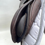 Albion Kontact Lite Monoflap Jump Saddle 17.5" Medium, Brown (SKU470)