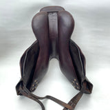 Albion Kontact Lite Monoflap Jump Saddle 17.5" Medium, Brown (SKU470)
