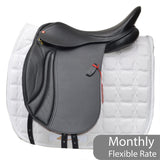 Albion K2 CC (Cob/Connemara) Dressage Saddle - 17" Wide (Adjusta Model) Black (SKU419) NEW