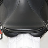 Albion K2 CC (Cob/Connemara) Dressage Saddle - 17" Wide (Adjusta Model) Black (SKU419) NEW - BUY IT NOW