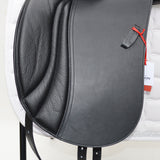 Albion K2 CC (Cob/Connemara) Dressage Saddle - 17" Wide (Adjusta Model) Black (SKU419) NEW