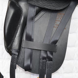 Albion K2 CC (Cob/Connemara) Dressage Saddle - 17" Wide (Adjusta Model) Black (SKU419) NEW