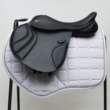 Albion K2 Jump saddle, 16.5", MW (Adjusta Model), Black (SKU426) NEW