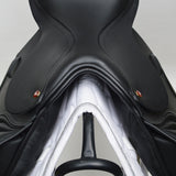 Albion K2 Jump saddle, 16.5", MW (Adjusta Model), Black (SKU426) NEW