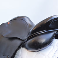 Albion Legend K2 Jump saddle - 17.5" Medium Wide (Adjusta Model), Black (SKU400) - BUY IT NOW