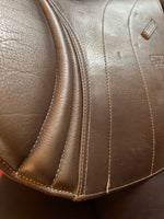 GFS Monarch Regency-X Jump Saddle, Adjustable Gullet, 16.5", Brown (SKU157)