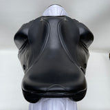 Prestige X-Helen K Dressage Saddle , 17" 32cm (Medium), Black (SKU208)