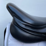 Kent & Masters S-Series Monoflap XC Jump Saddle (adjustable), 17" Black (SKU365)