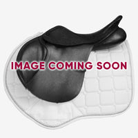 Fairfax Gareth Monoflap Dressage Saddle, 17.5", Adjustable, Black (SKU203)