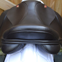 Kent and Masters MPO Pony Club saddle, Adjustable Gullet, 15.5", Brown (SKU139)