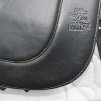 Fairfax Original 17.5" Jump Saddle, Adjustable, Black (SKU370)