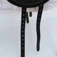 Equipe Olympia Monoflap Dressage Saddle, 16" +1 (MW), Black (SKU395)