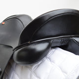 Albion Legend K2 Dressage Saddle, 16.5" MW Adjusta Model, Black (SKU368) - BUY IT NOW